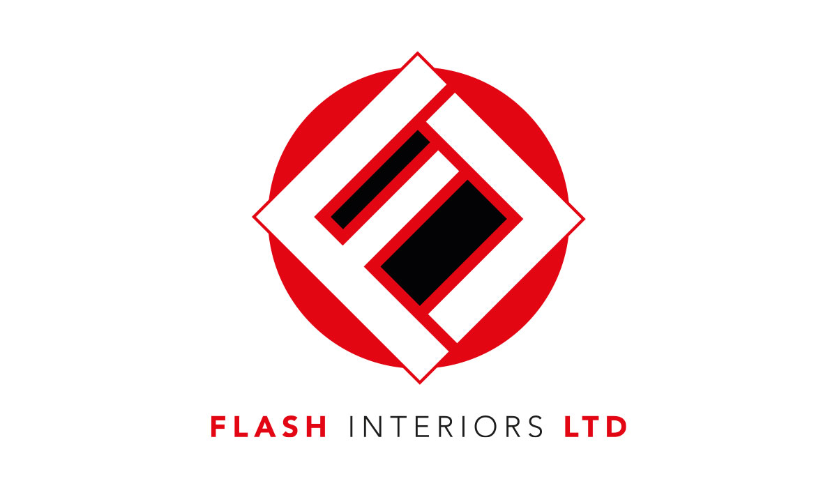 Branding Design Flash Interiors Logo