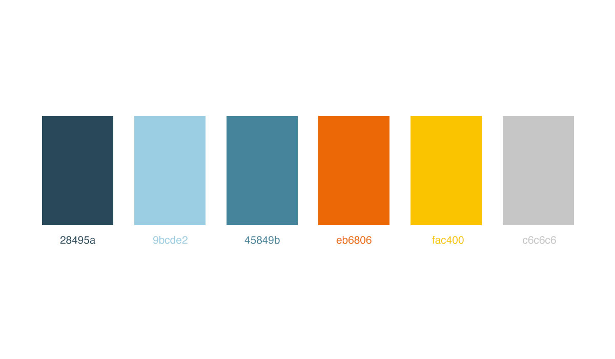 Branding Design West51 Palette