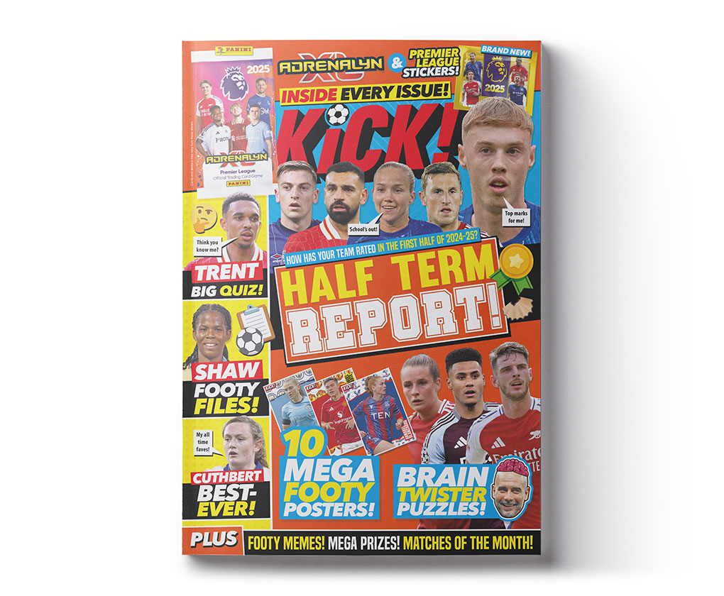 Graphic Design KiCK! Magazine Cover